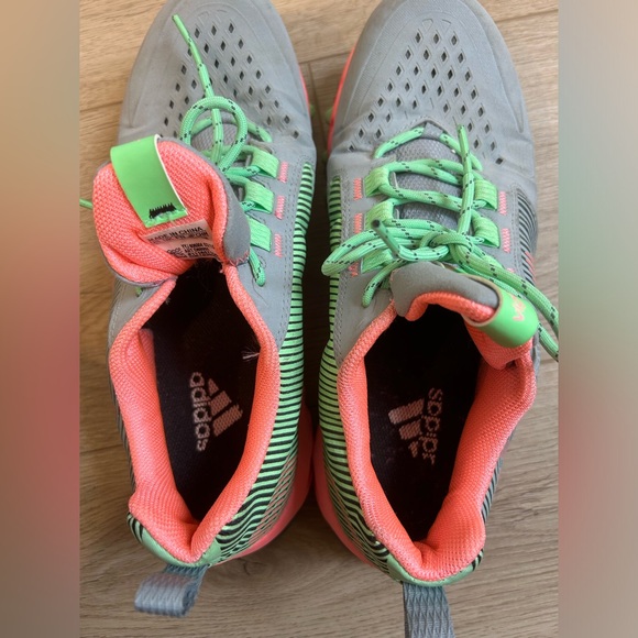 Adidas Womens Vigor 5 TR D68955 Gray Running Shoes Sneakers Size 8.5 - Picture 9 of 10